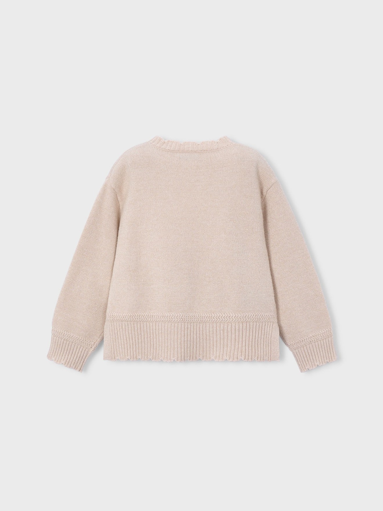 Camisola de Malha com Gola Redonda
