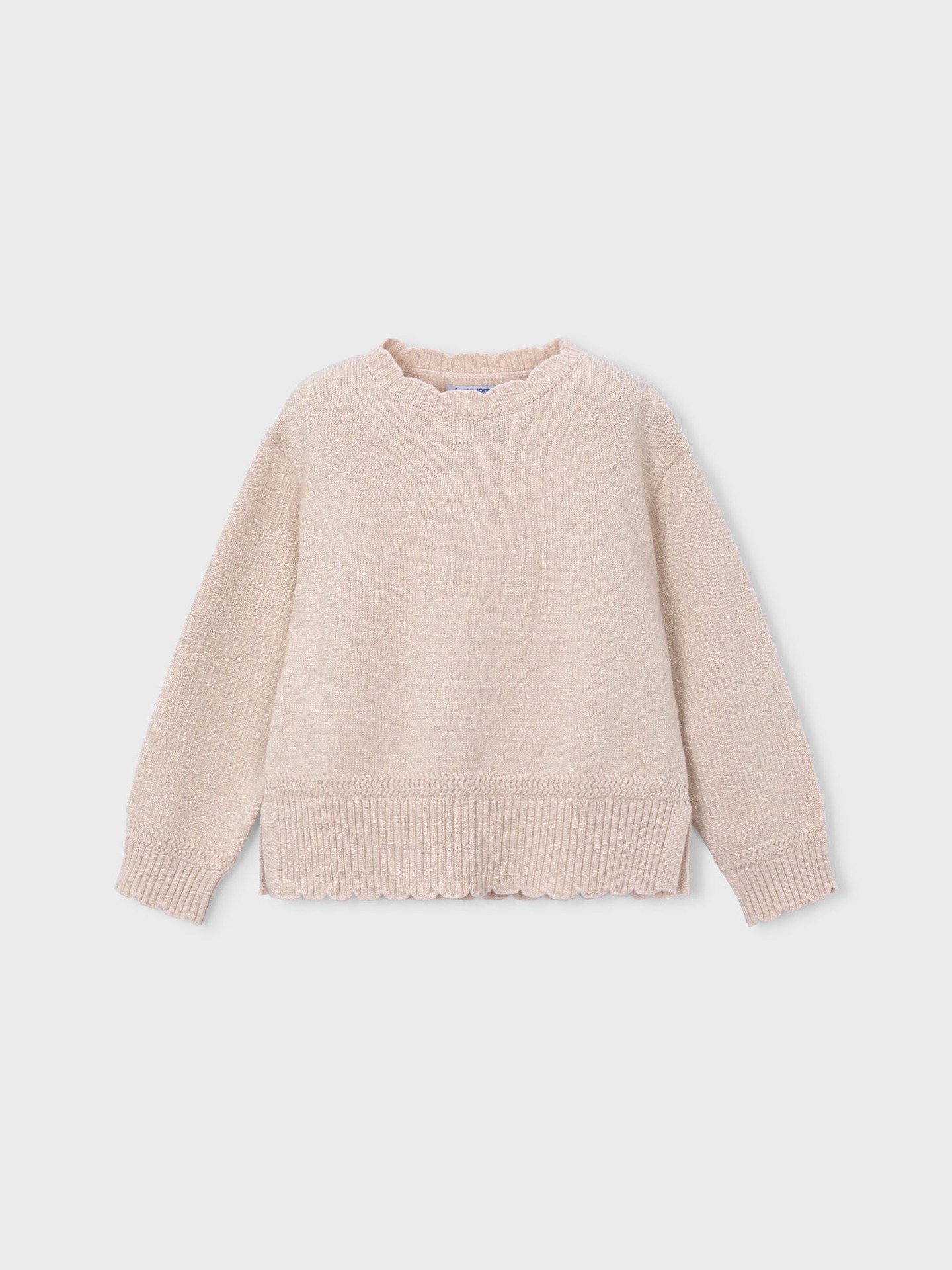 Camisola de Malha com Gola Redonda