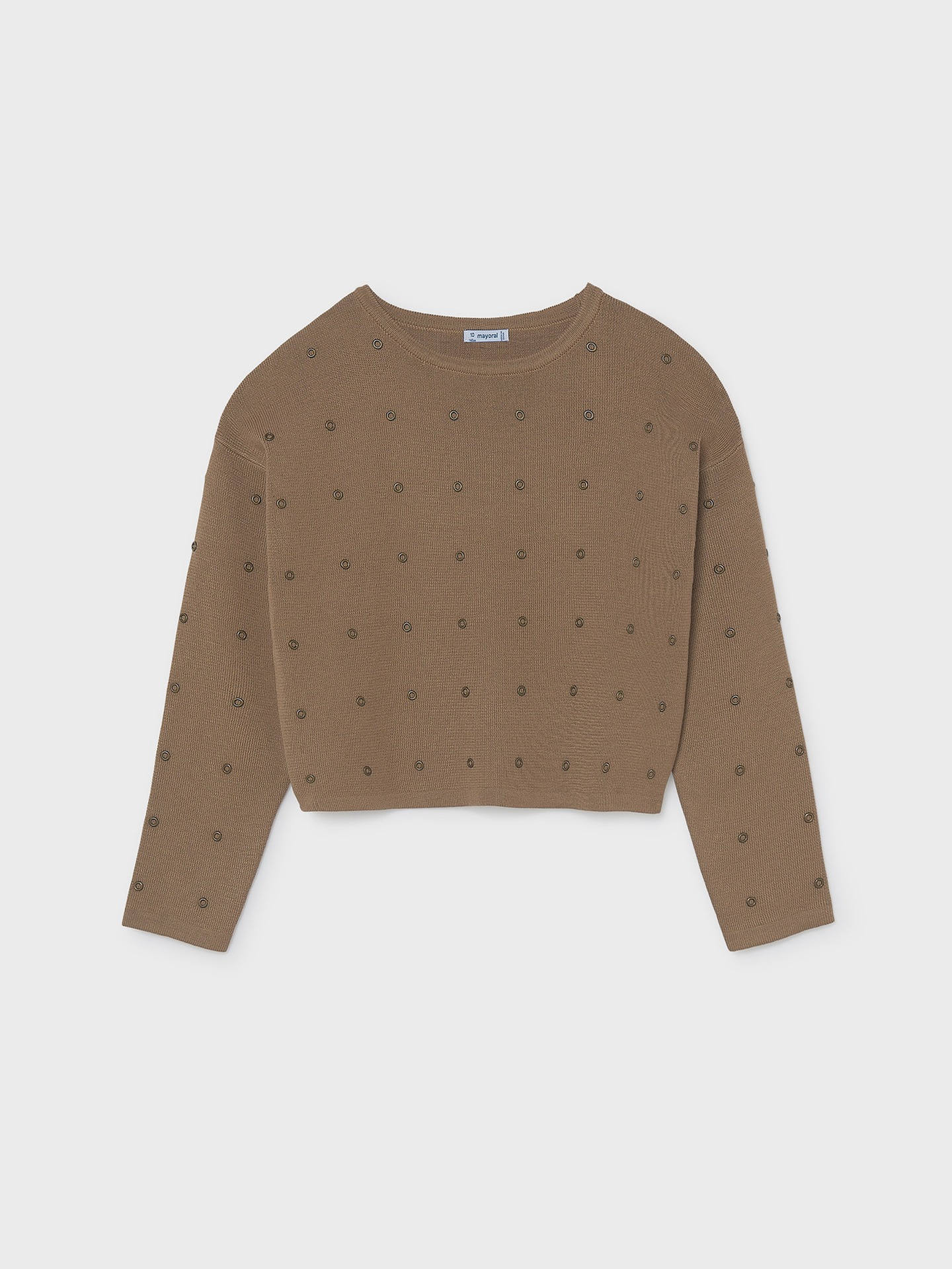 Camisola com Tachas Termofixadas
