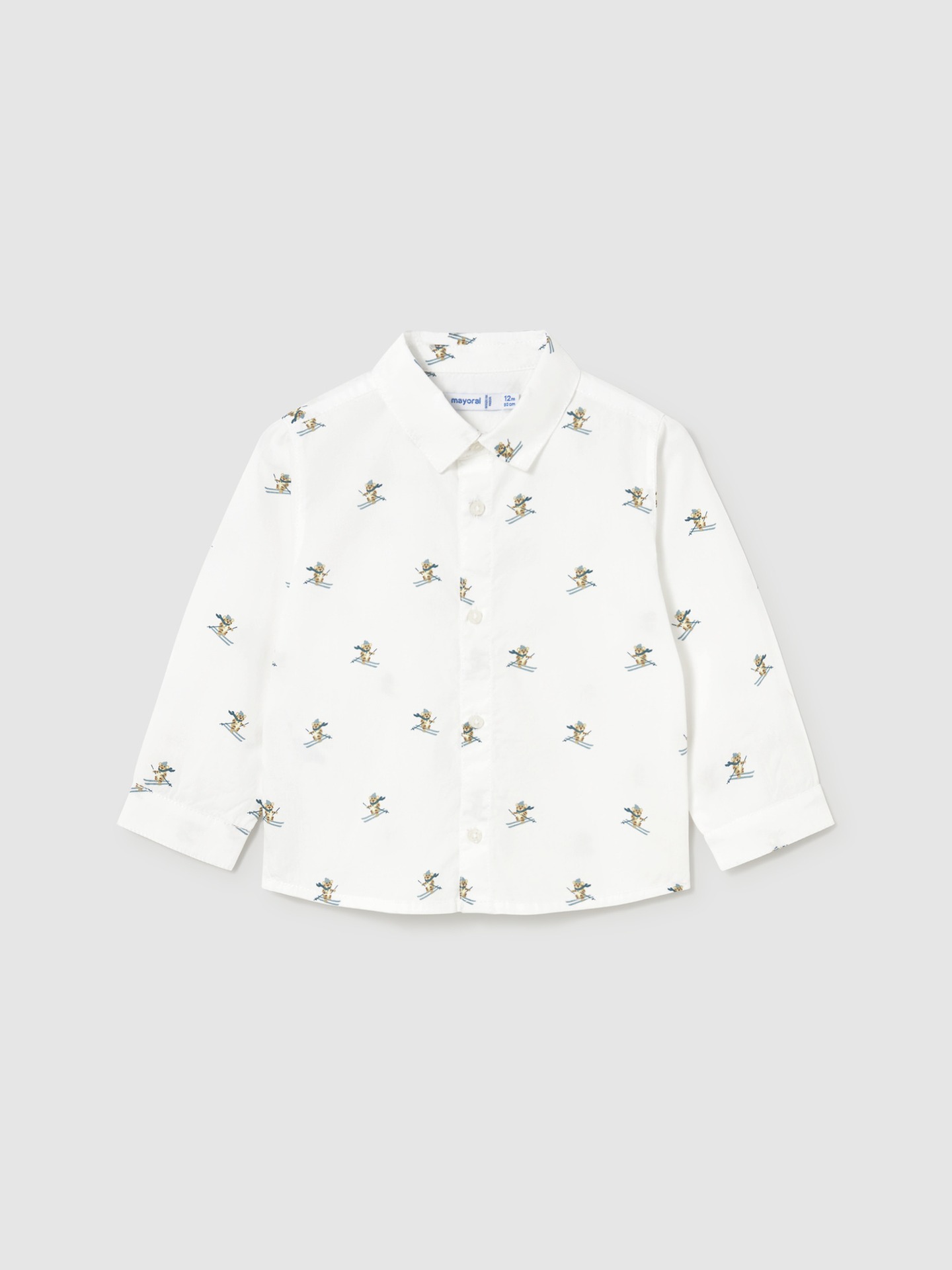Camisa de Manga Comprida Estampada