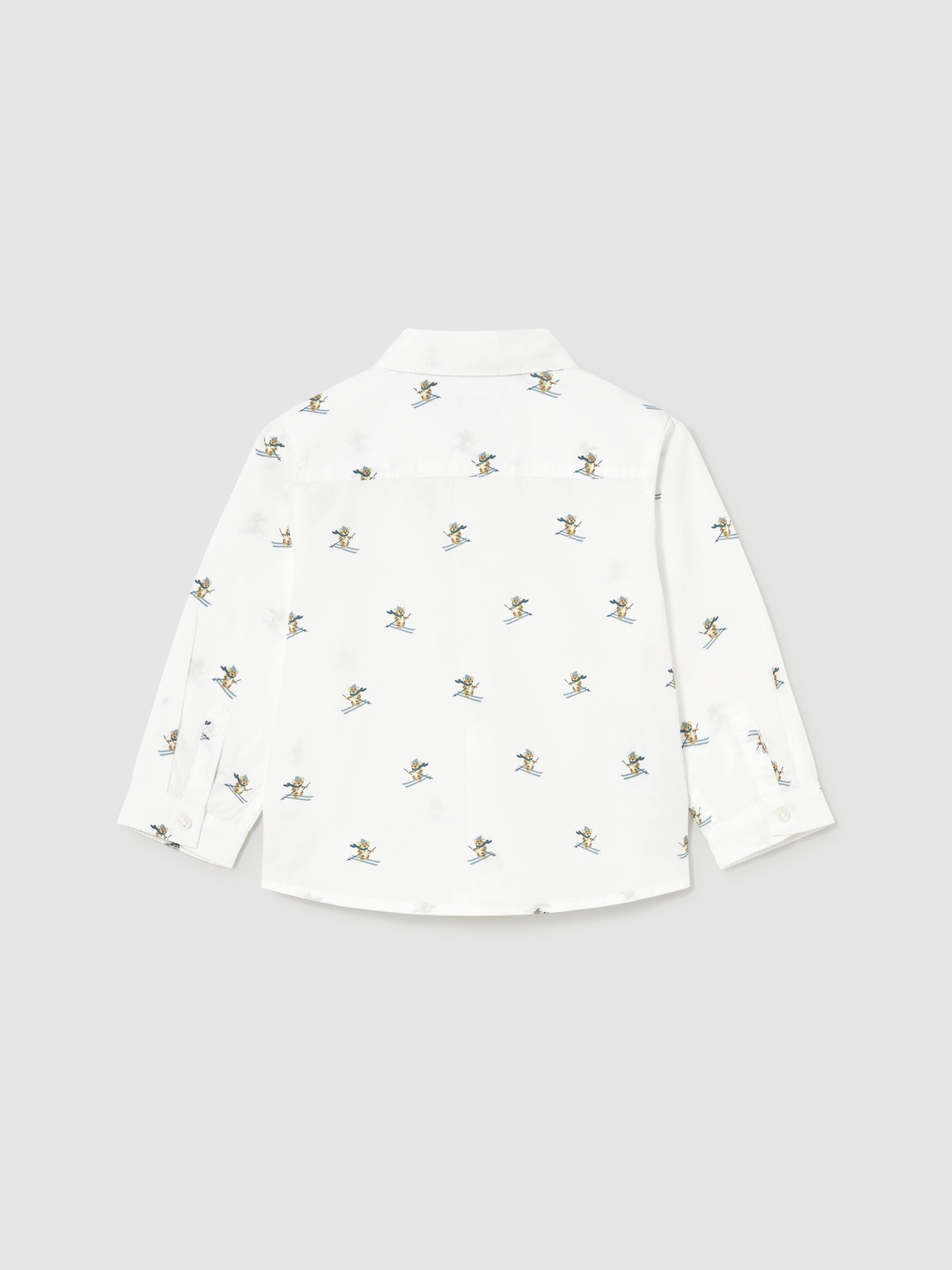 Camisa de Manga Comprida Estampada