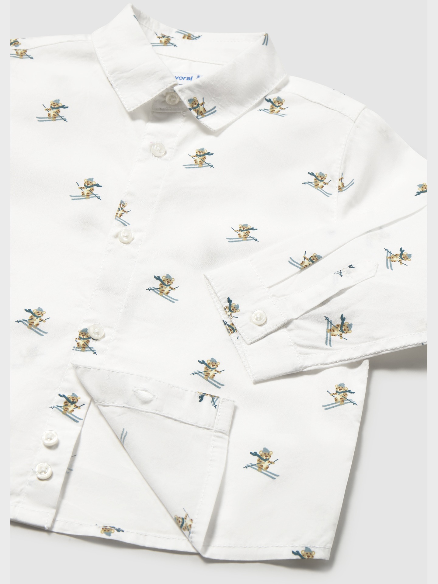Camisa de Manga Comprida Estampada