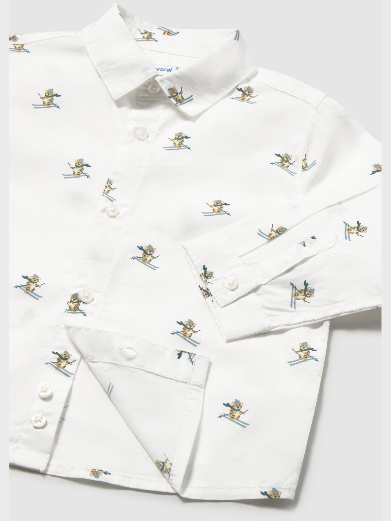 Camisa de Manga Comprida Estampada