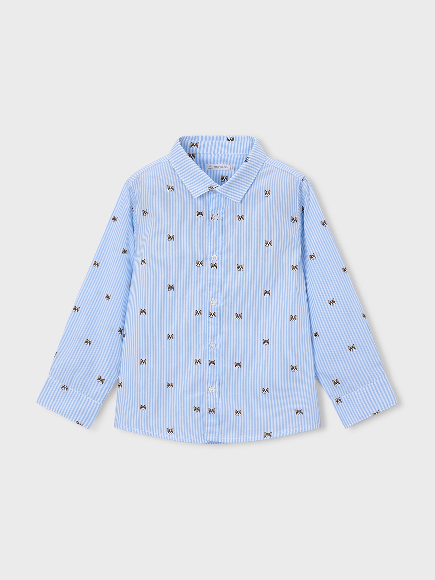 Camisa de Manga Comprida Estampada