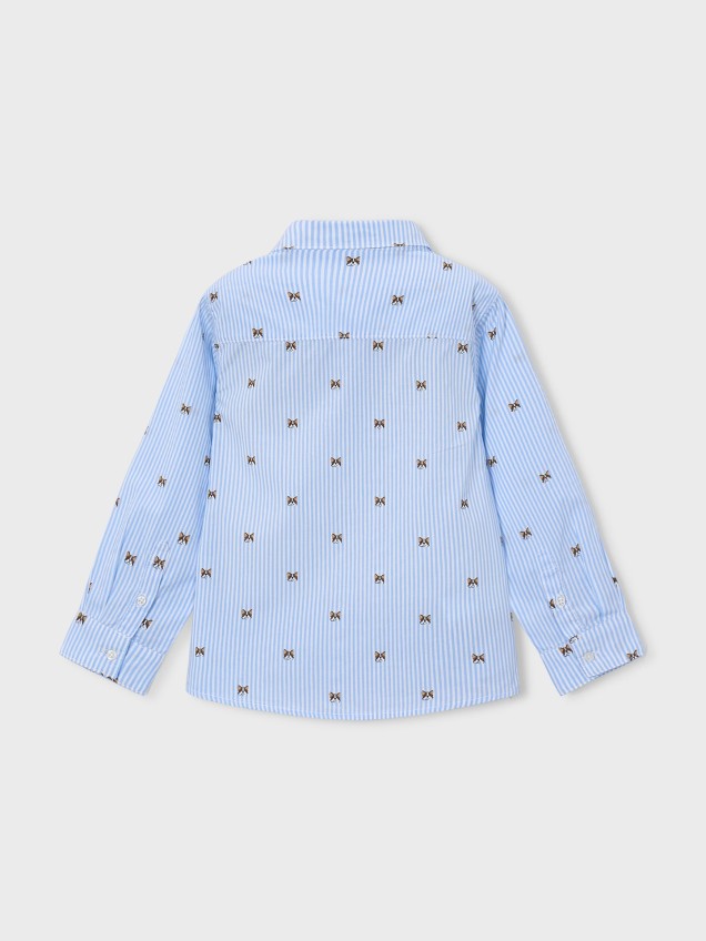 Camisa de Manga Comprida Estampada