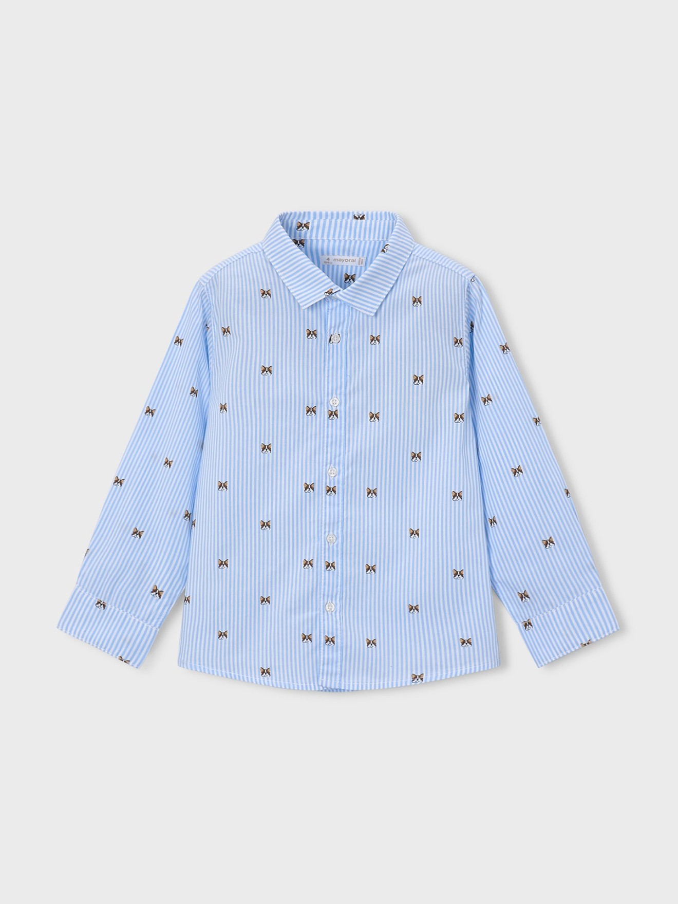 Camisa de Manga Comprida Estampada
