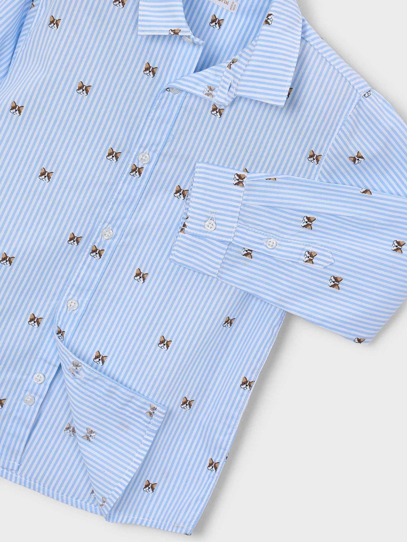 Camisa de Manga Comprida Estampada