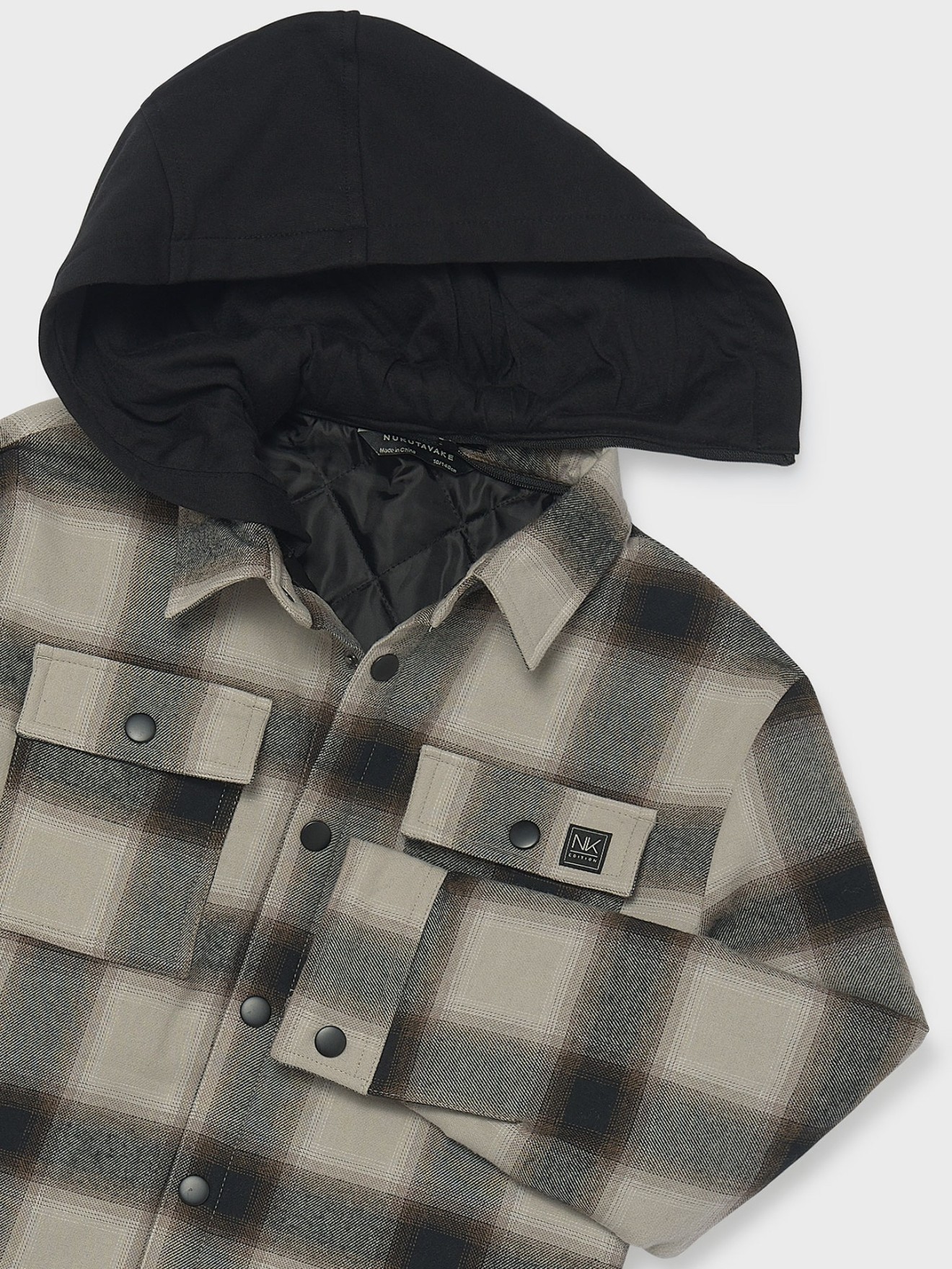 Sobrecamisa Acolchoada com Capuz