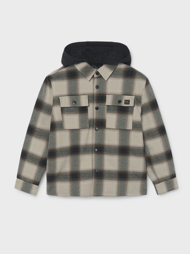 Sobrecamisa Acolchoada com Capuz