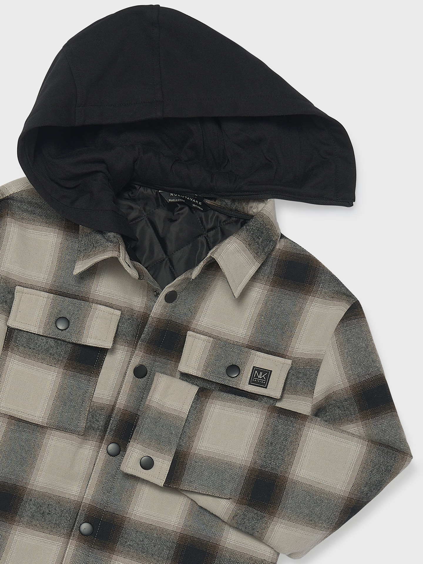 Sobrecamisa Acolchoada com Capuz
