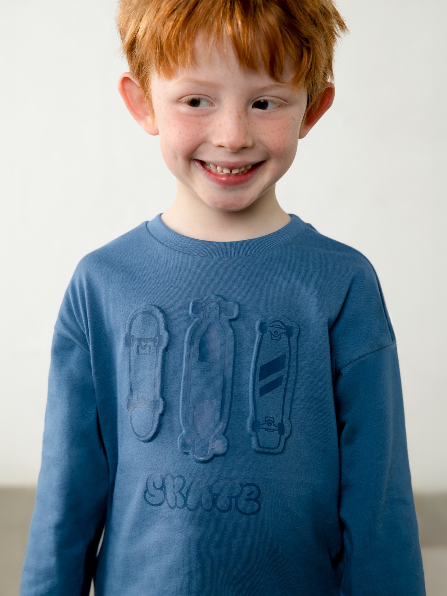 Camisola com Estampado Skate