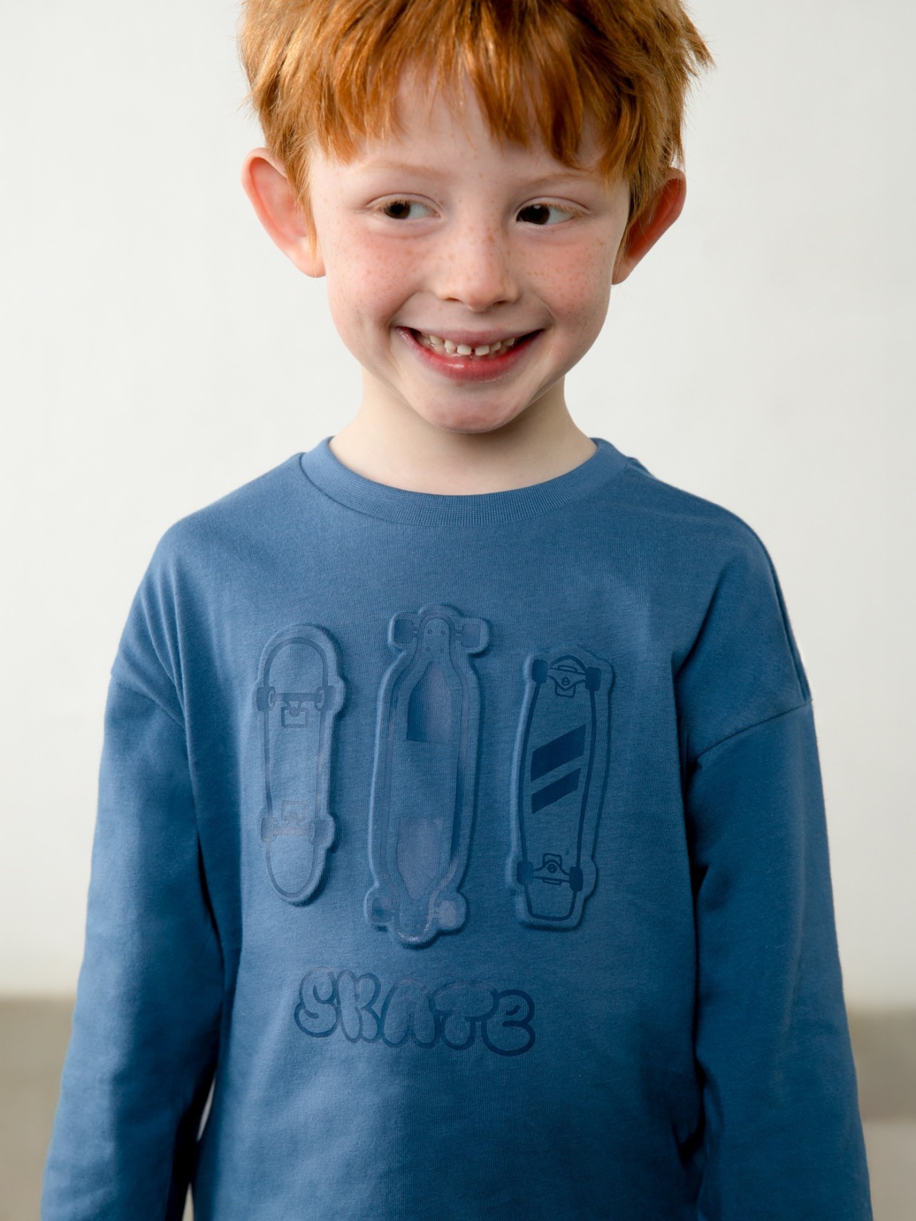 Camisola com Estampado Skate