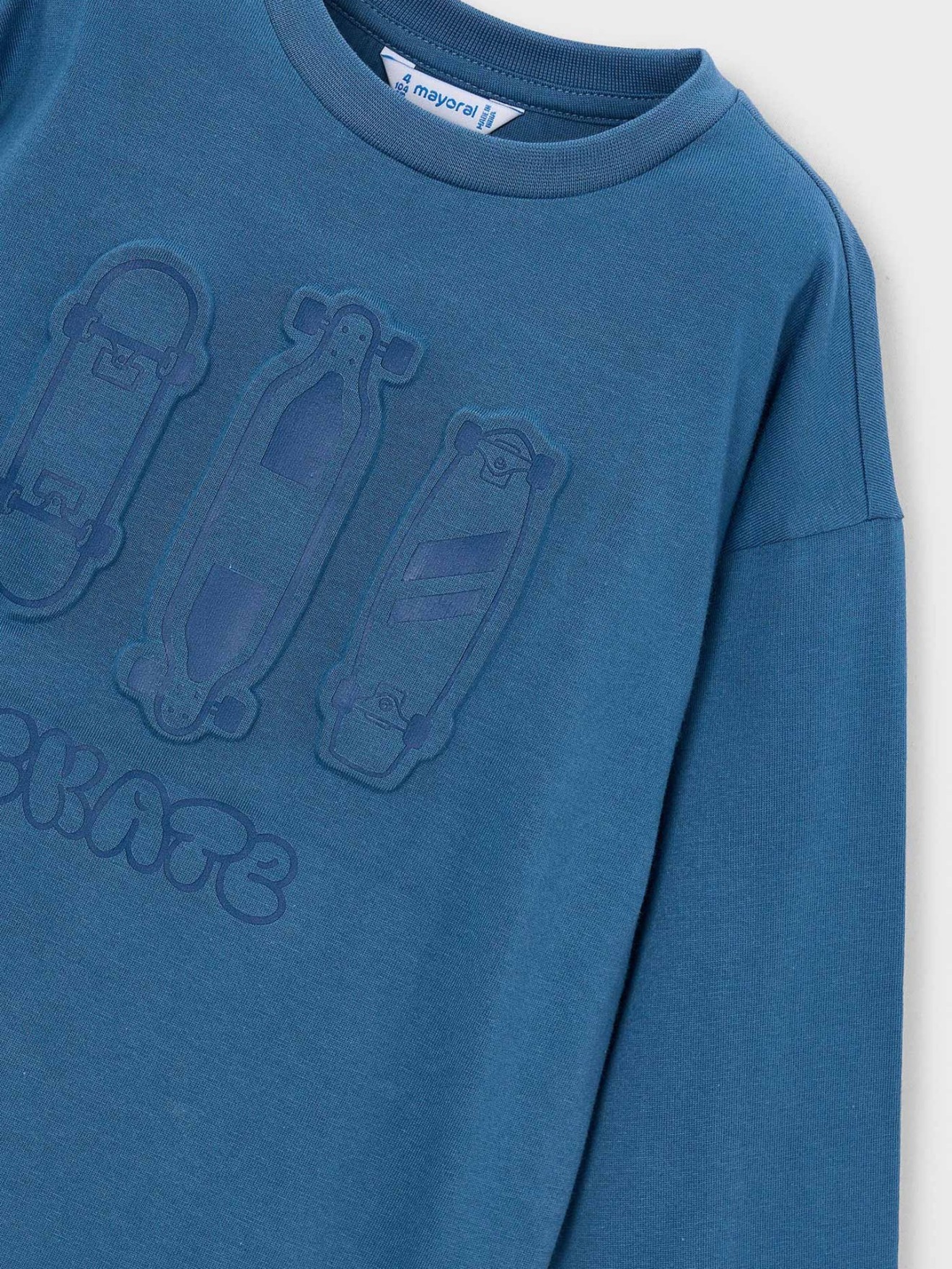 Camisola com Estampado Skate