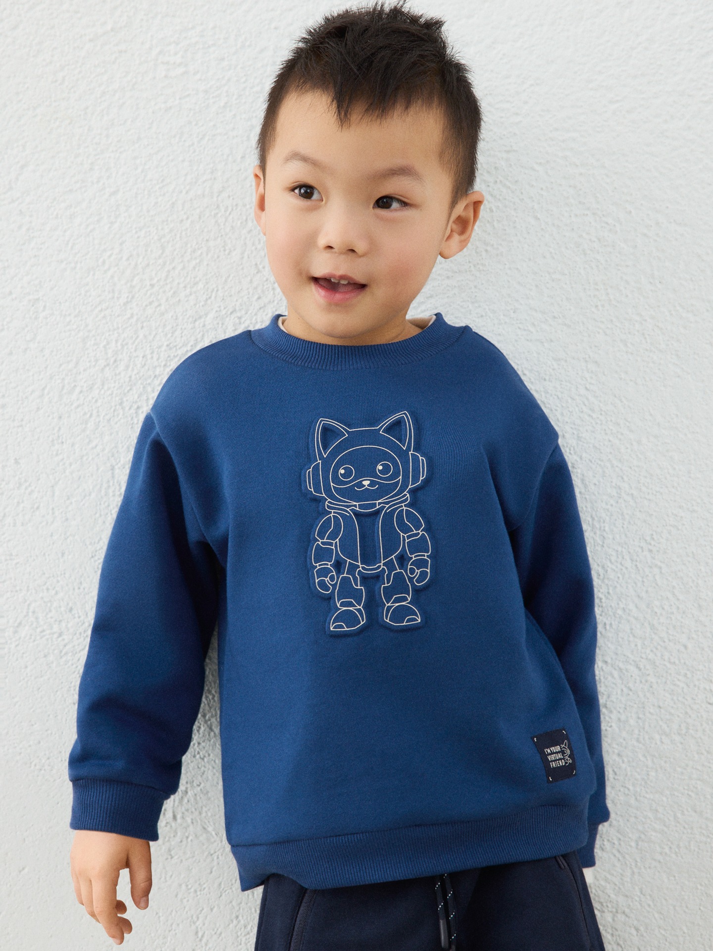 Sweatshirt com Relevo