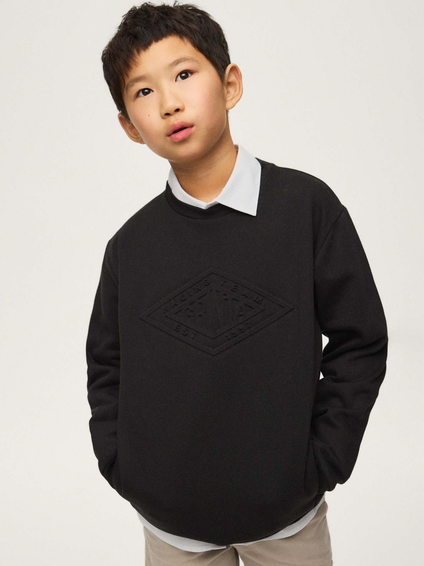 Sweatshirt com Relevo