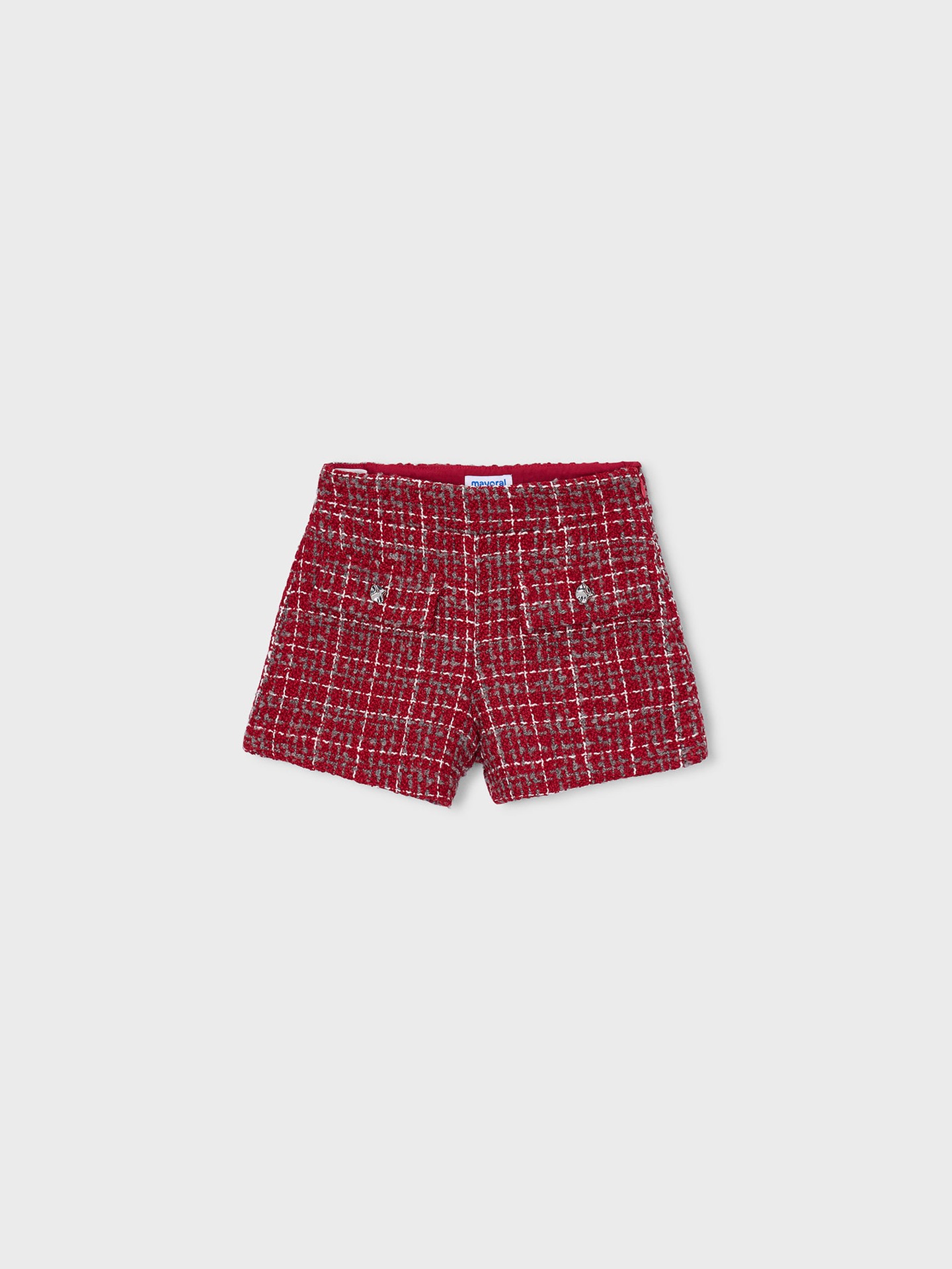 Calções em Tweed