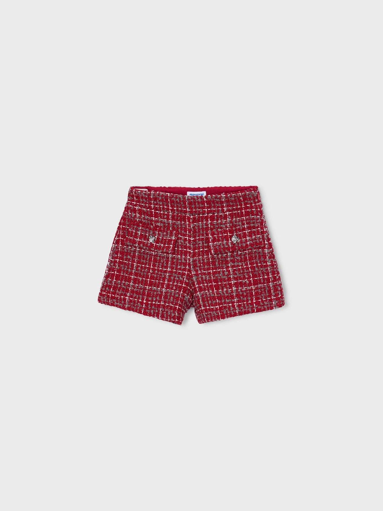 Calções em Tweed