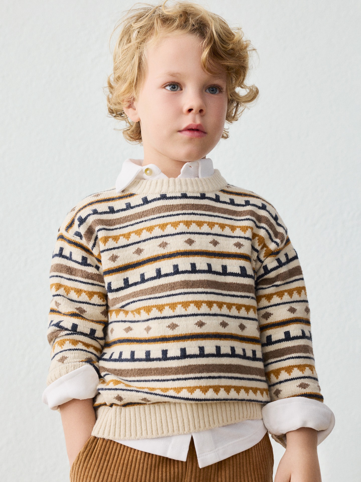 Camisola de Malha Jacquard