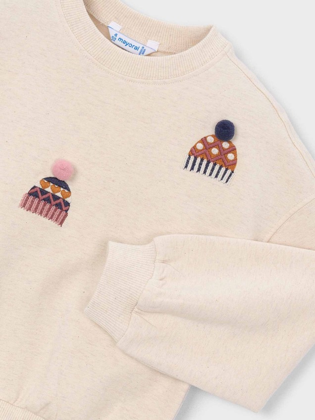 Sweatshirt Bordada