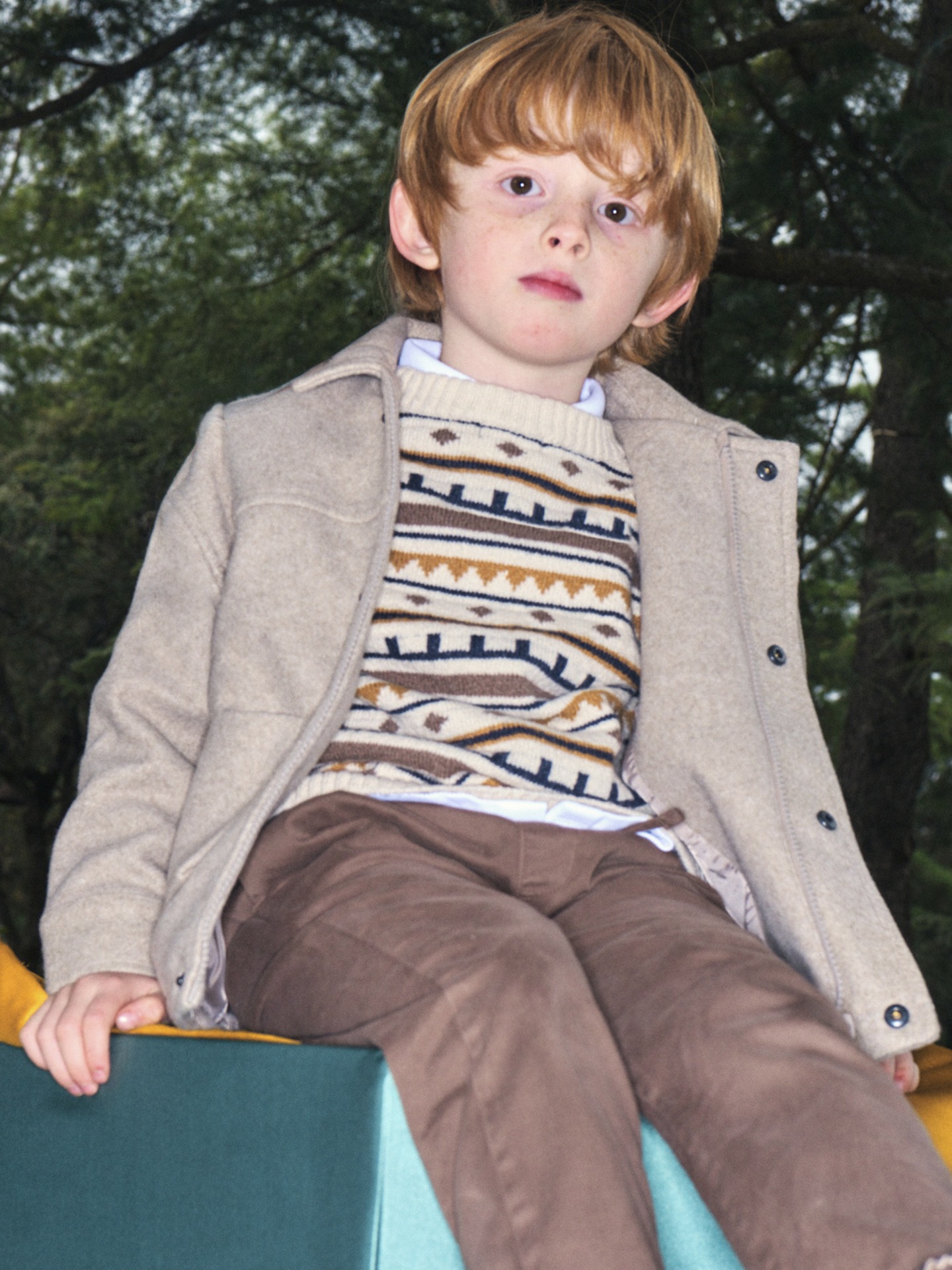 Camisola de Malha Jacquard