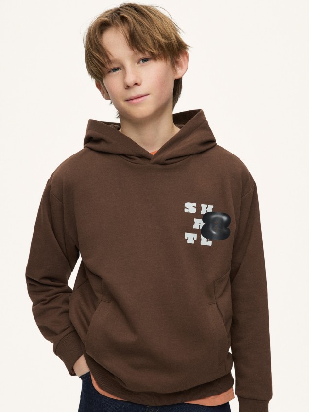 Sweatshirt com Capuz 3D