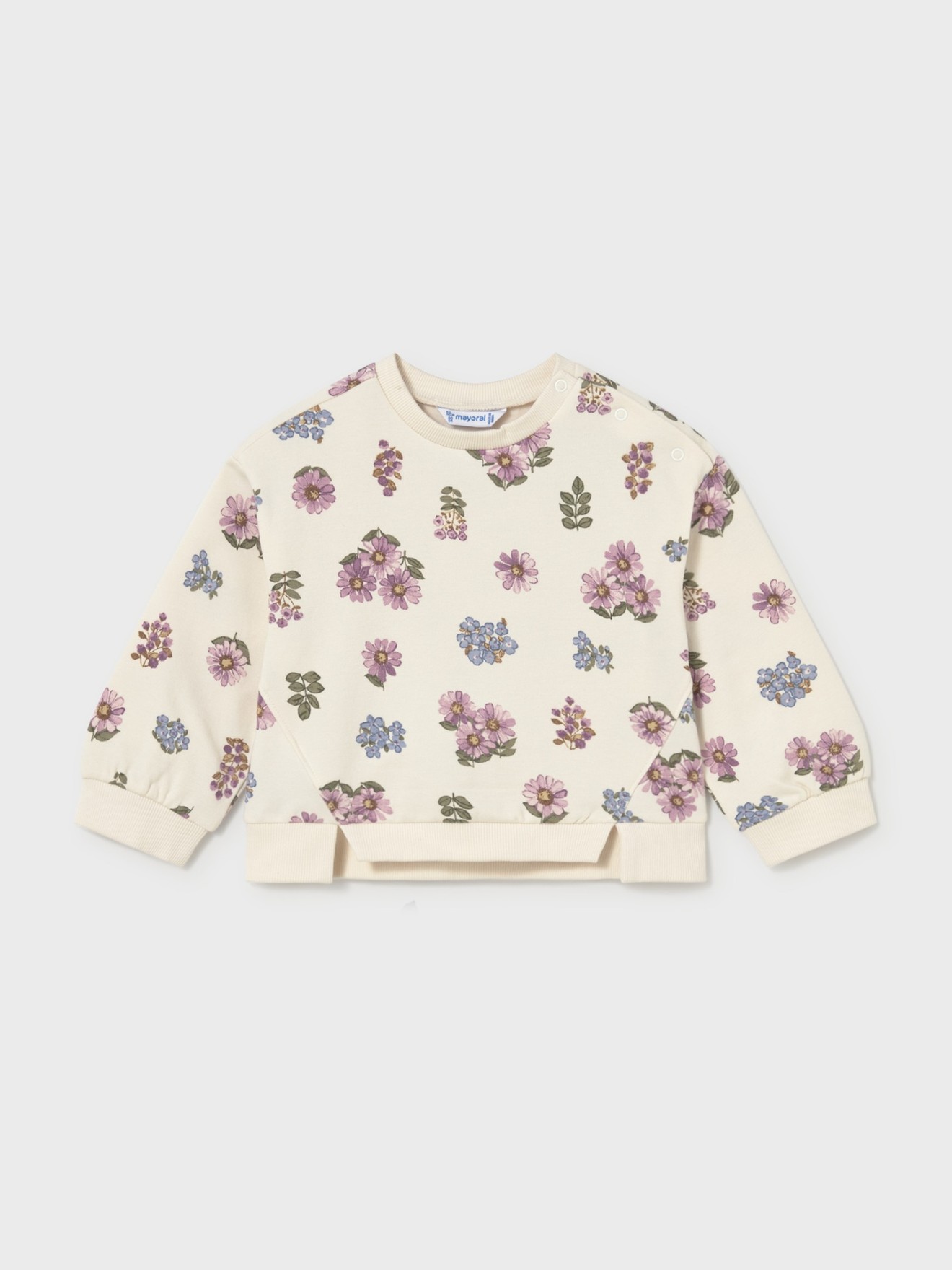 Sweatshirt Padrão Floral