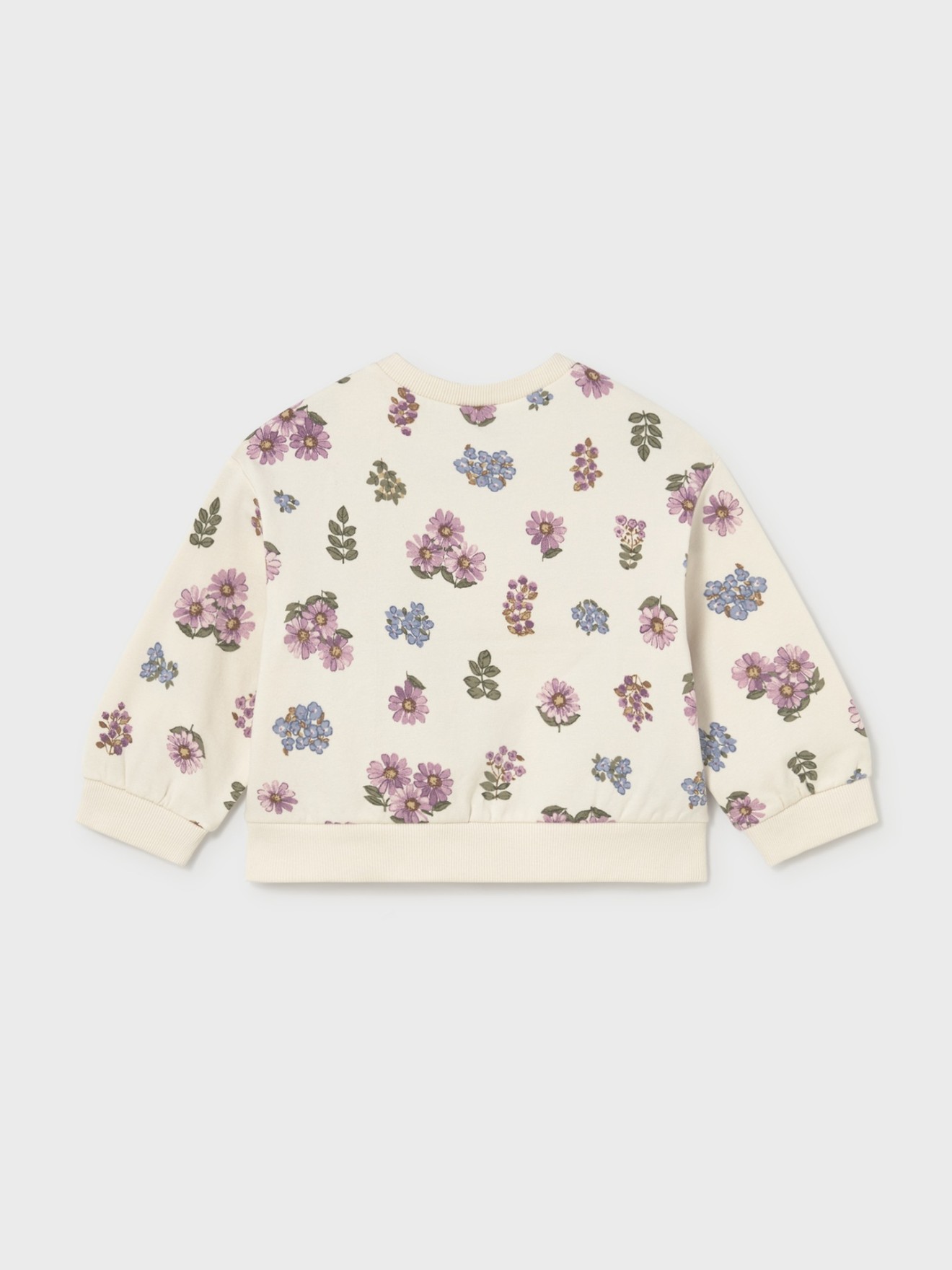 Sweatshirt Padrão Floral