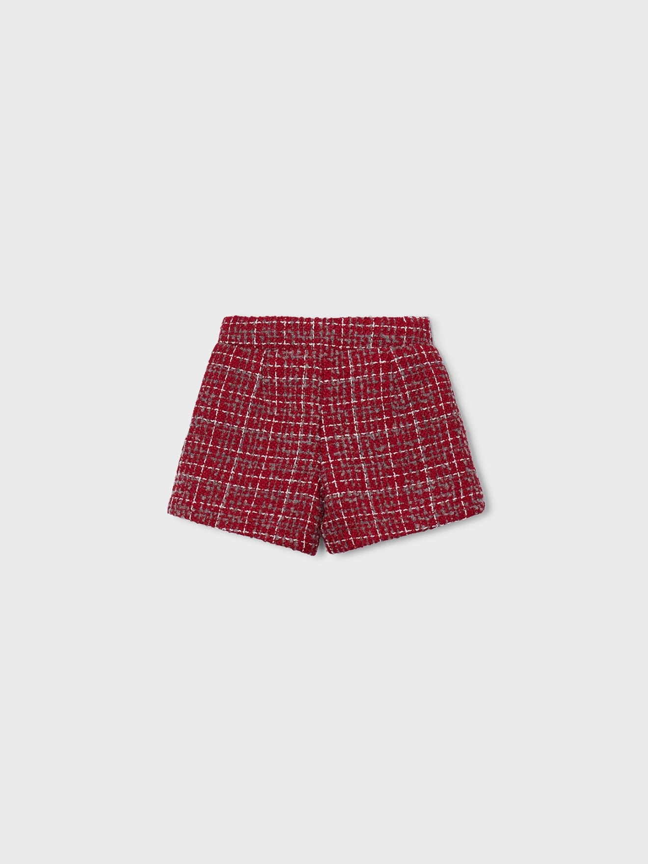 Calções em Tweed