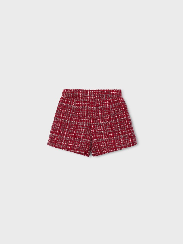 Calções em Tweed