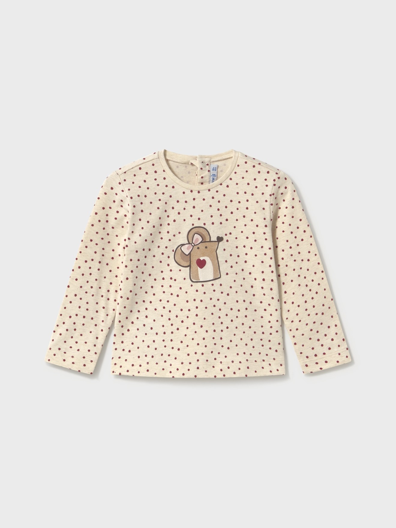 Camisola de Manga Comprida Estampada