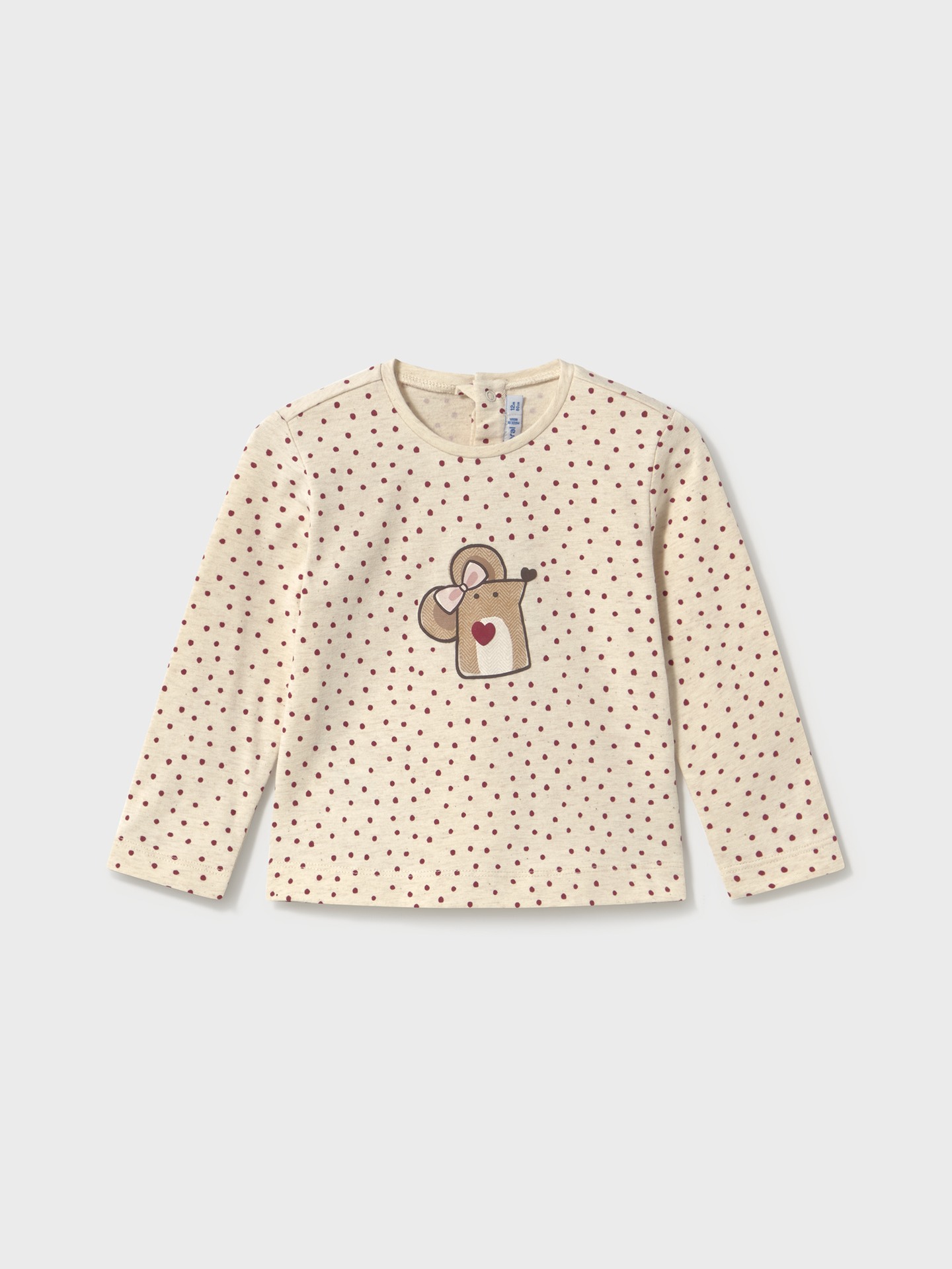 Camisola de Manga Comprida Estampada