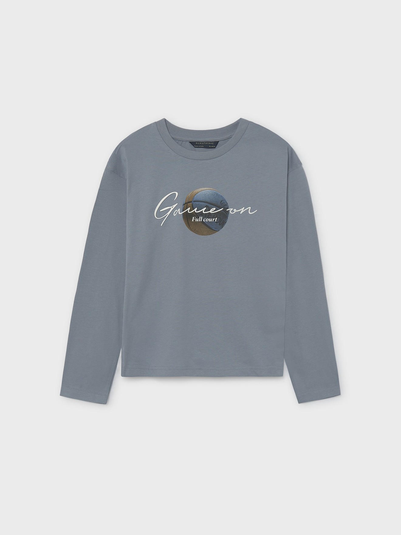 Camisola de Manga Comprida com Lettering