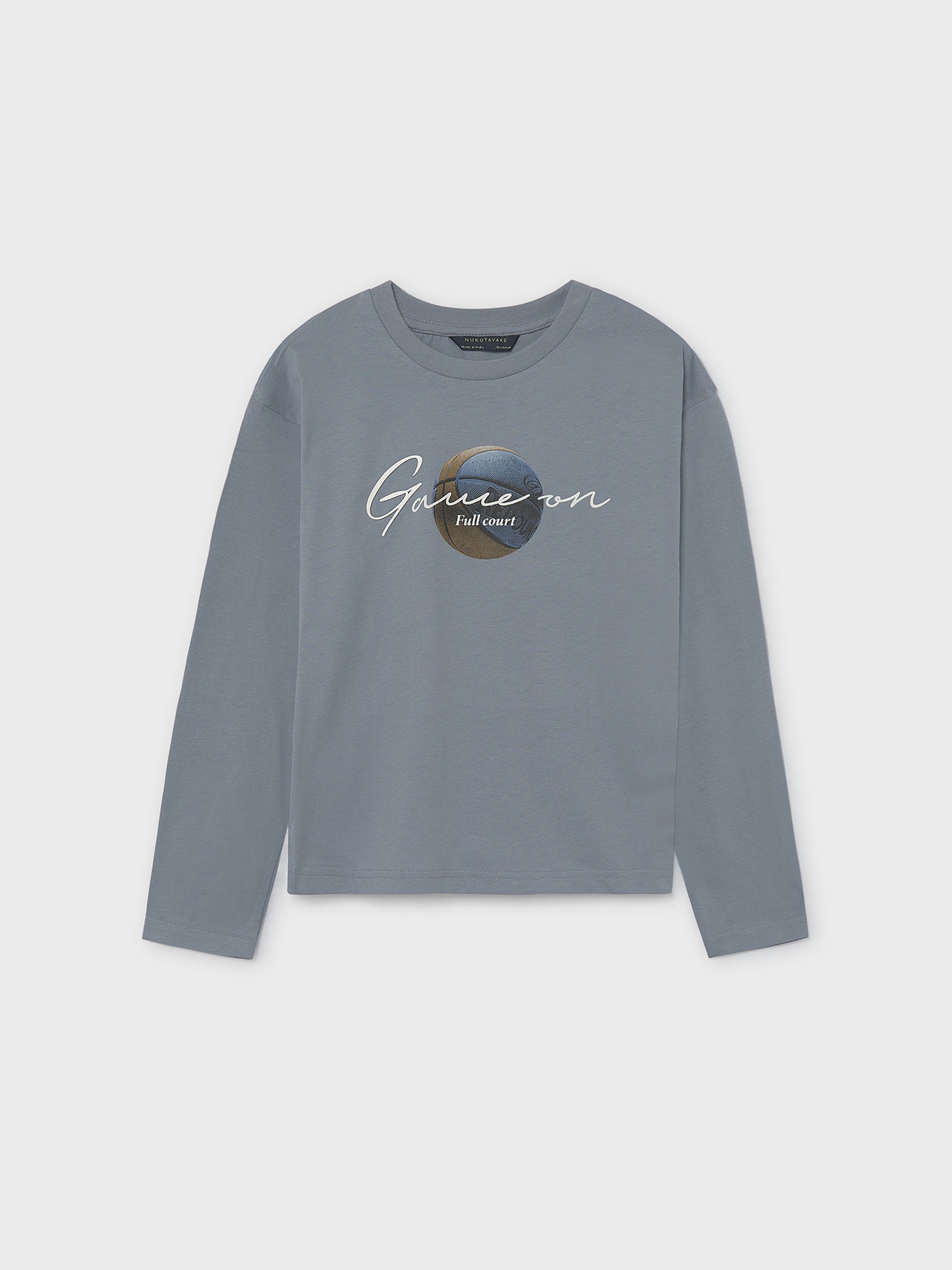 Camisola de Manga Comprida com Lettering