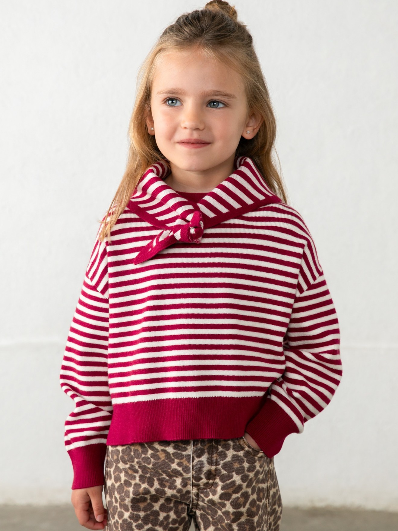 Camisola de Malha às Riscas