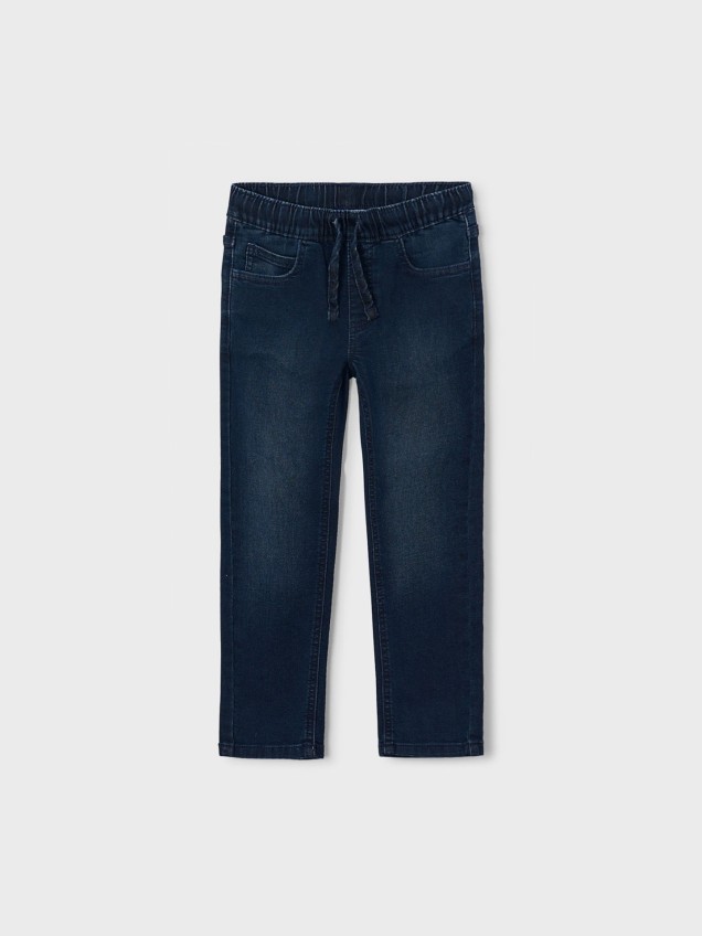 Calças Soft Denim Jogger