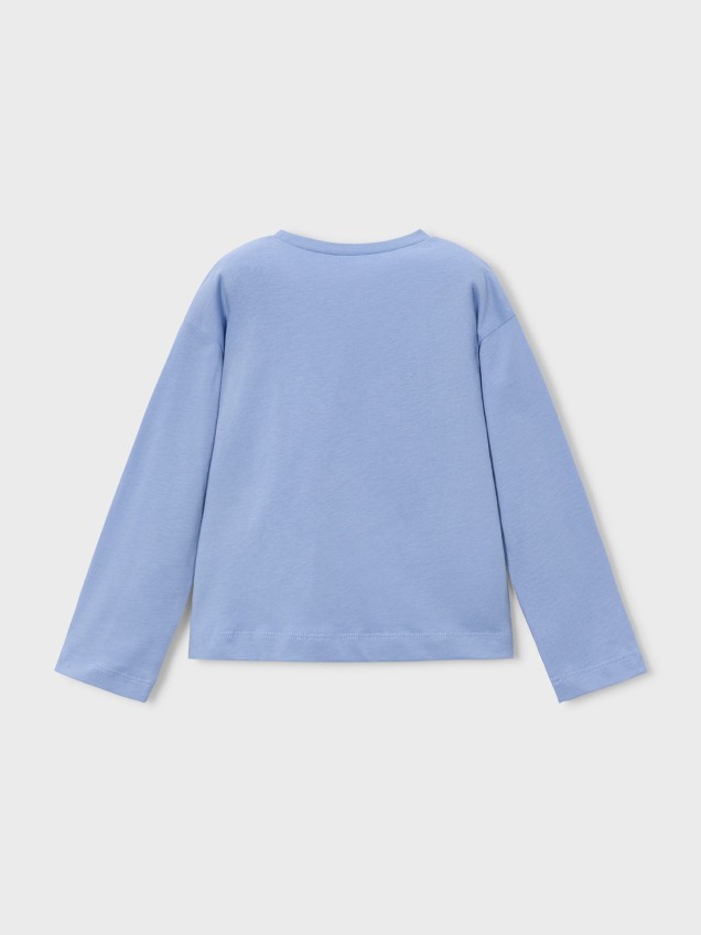 Camisola de Manga Comprida com Aplicação