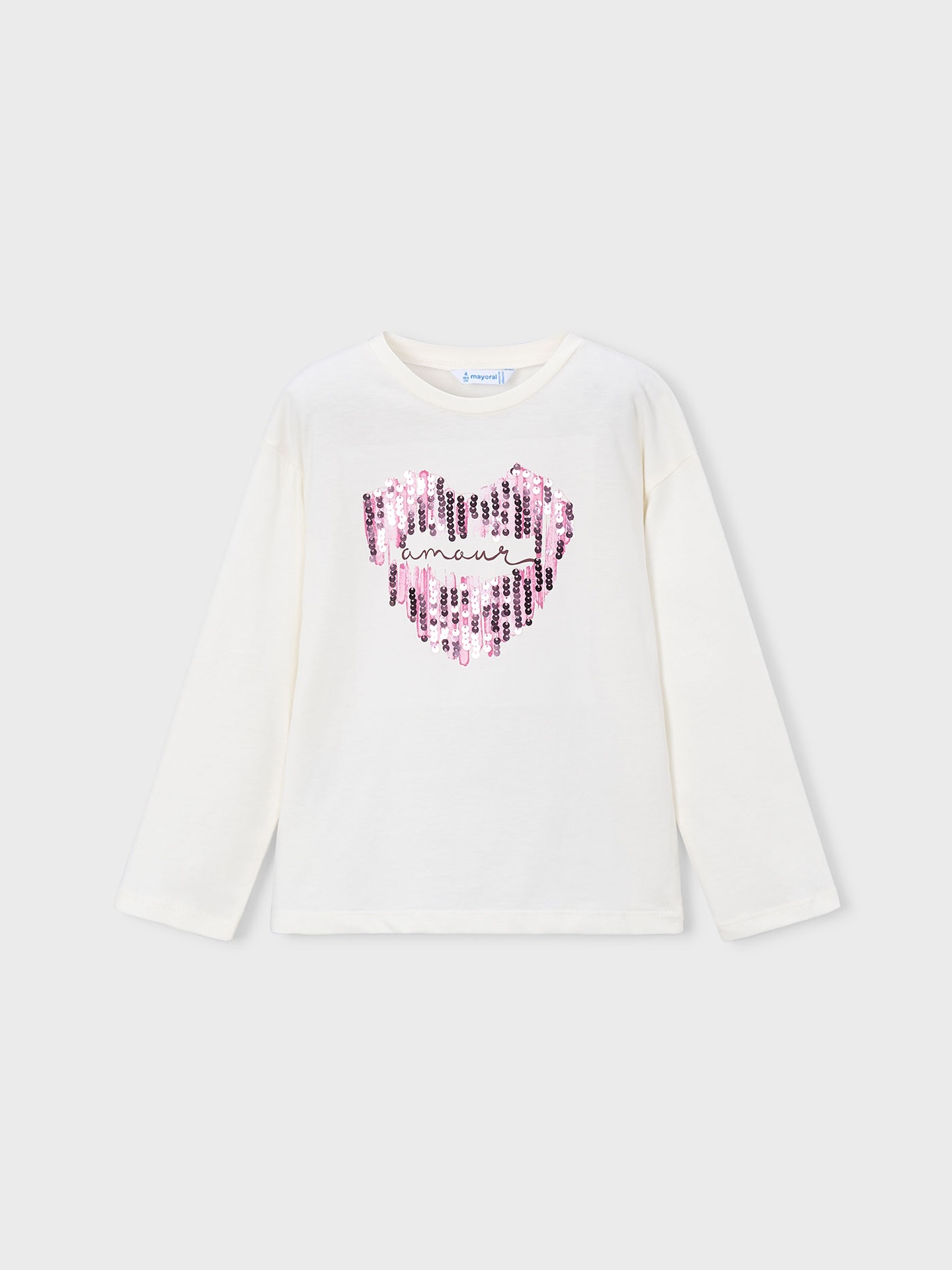 Camisola de Manga Comprida com Lantejoulas