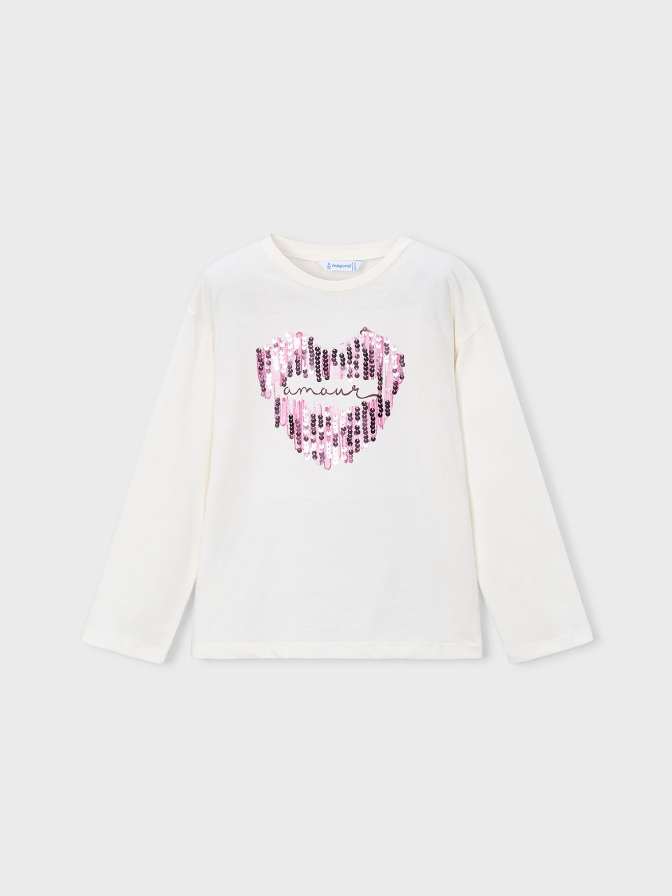 Camisola de Manga Comprida com Lantejoulas