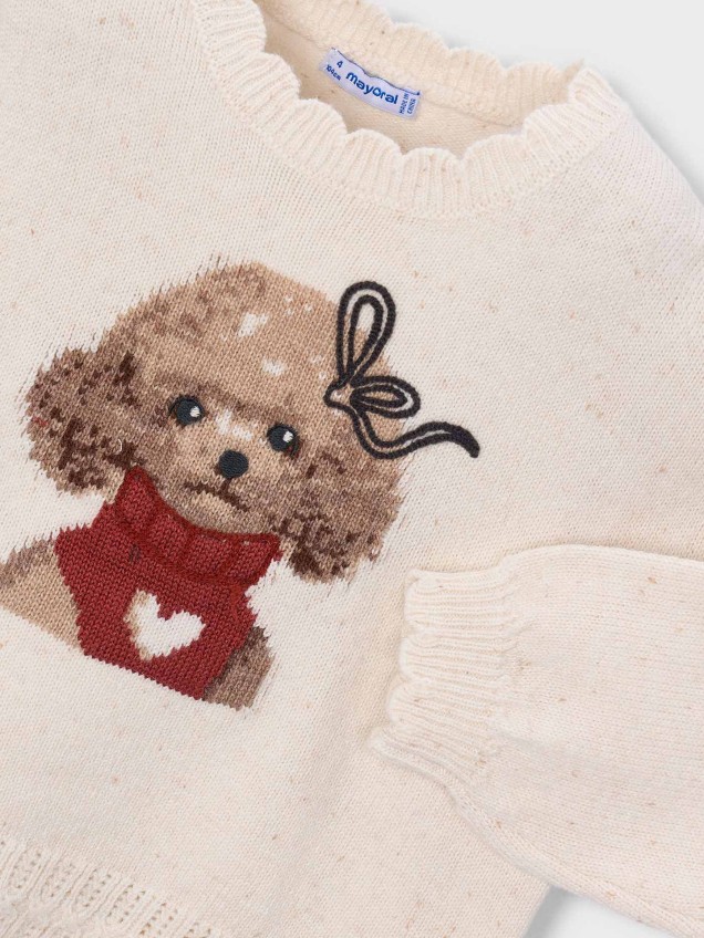 Camisola de Malha com Desenho