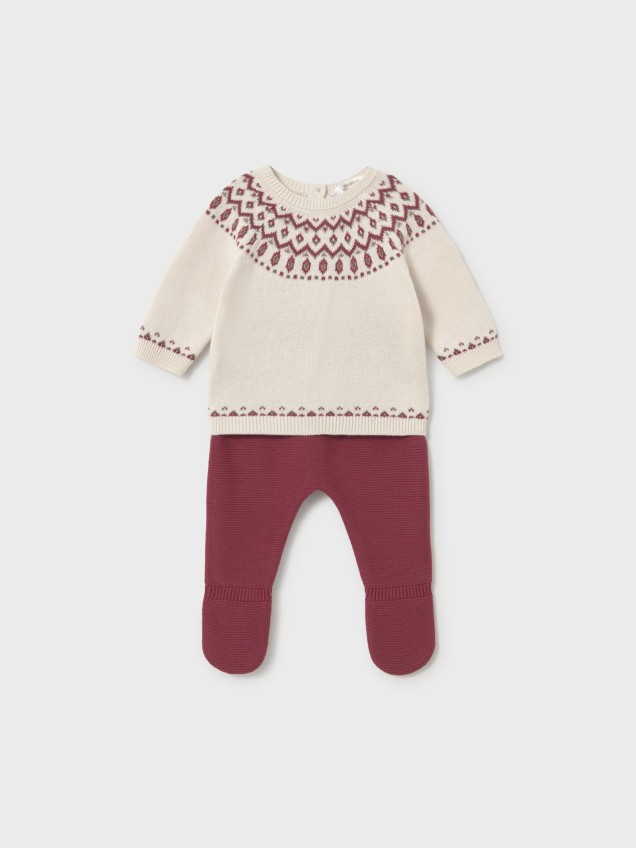 Conjunto de Malha para Bebé