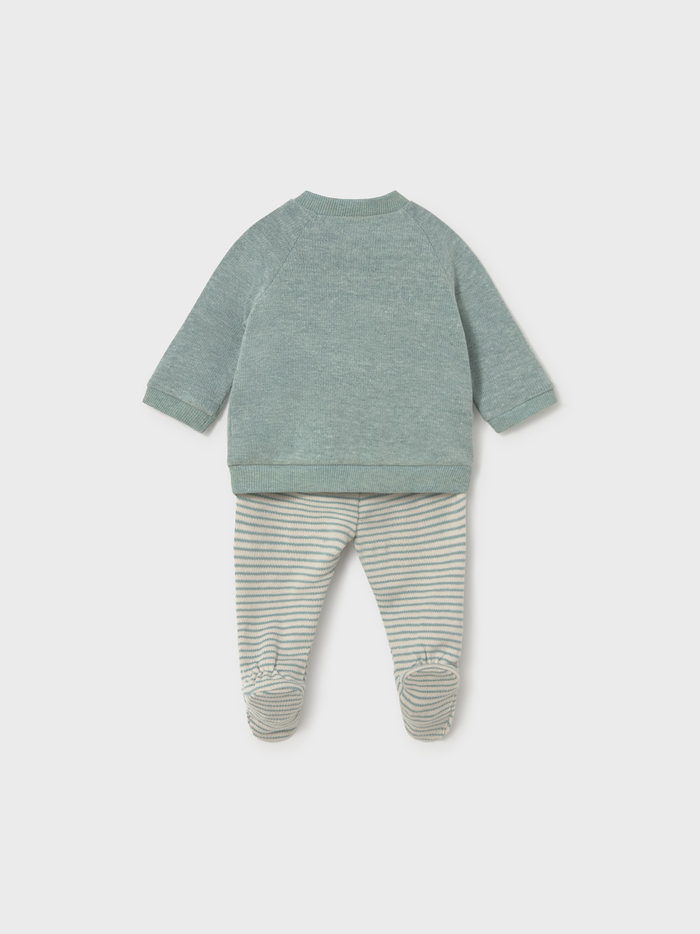 Conjunto de Bebé com Camisola e Calças com Pé