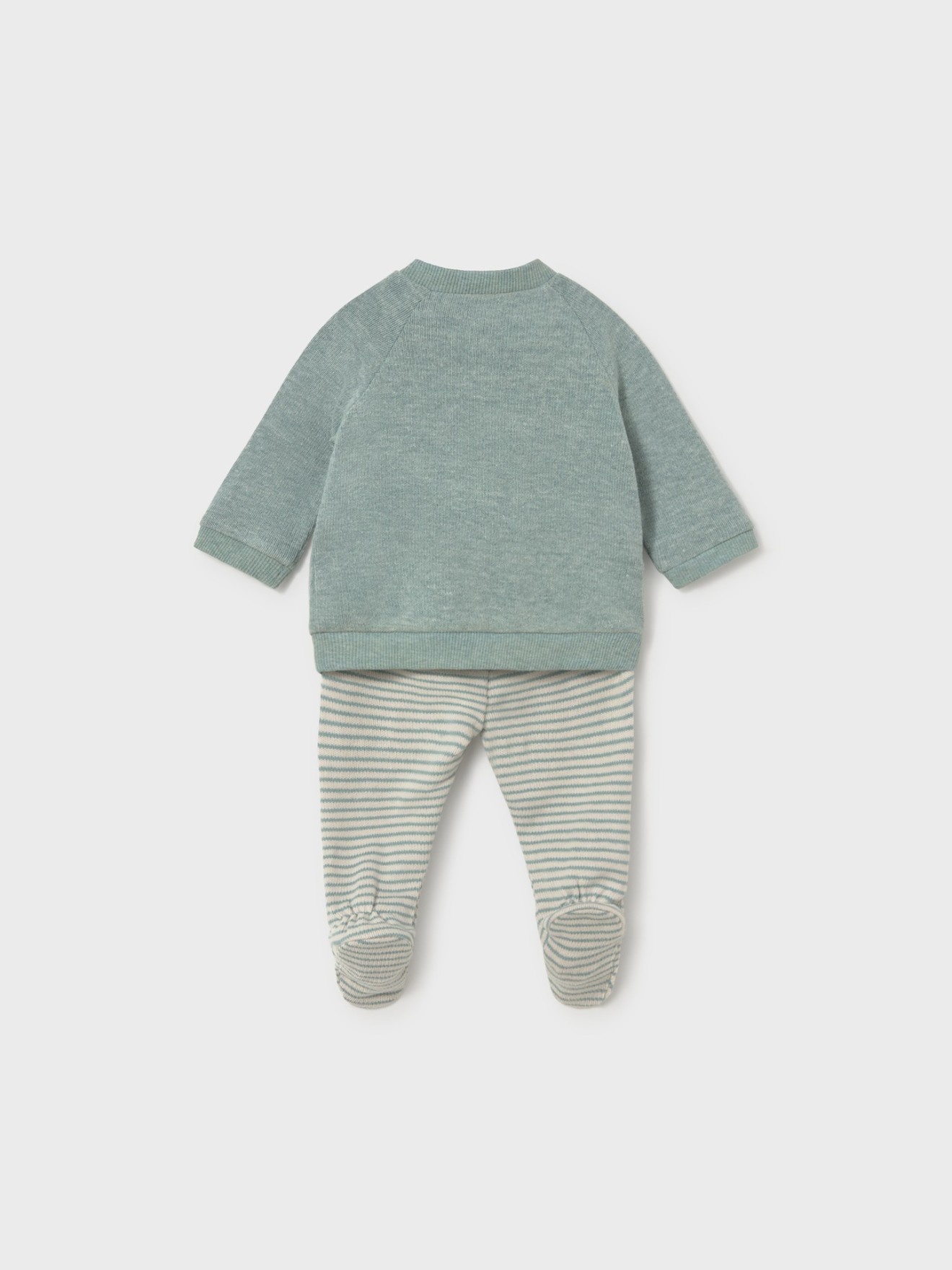 Conjunto de Bebé com Camisola e Calças com Pé