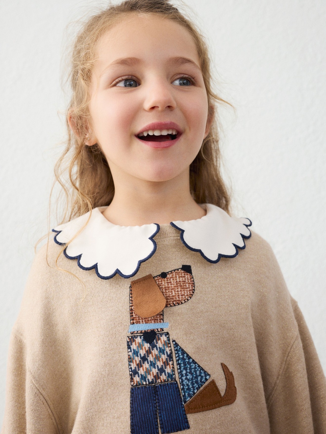 Camisola de Malha com Aplique