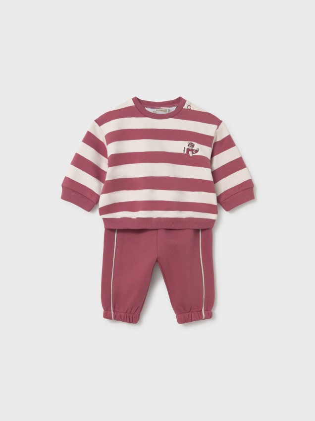 Conjunto de Bebé com Camisola e Calças