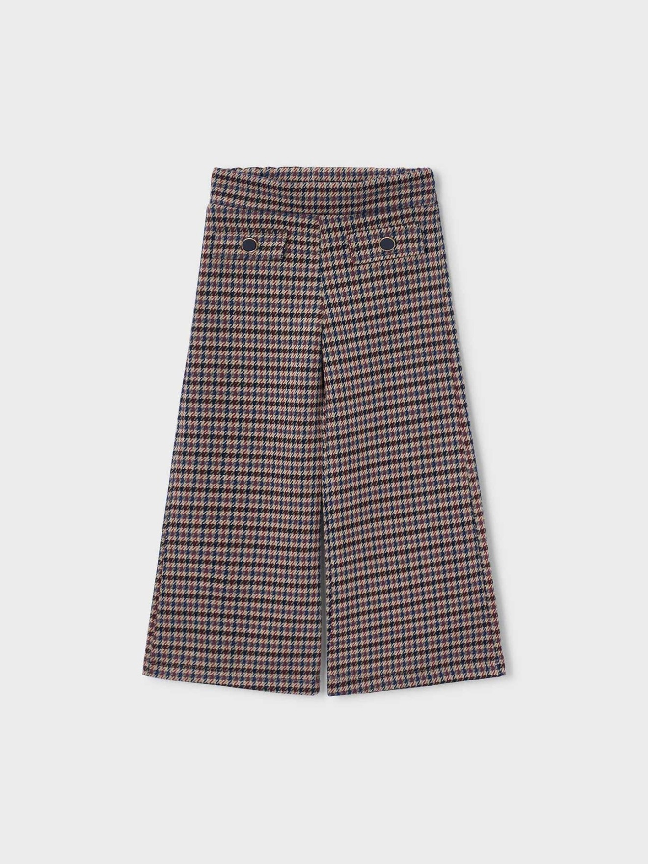 Calças em Jacquard