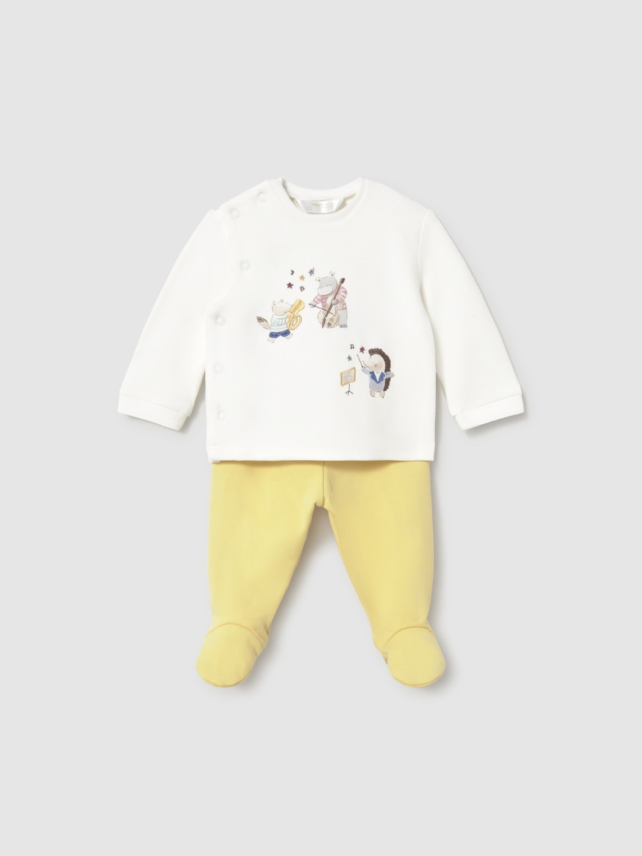 Conjunto de Camisola e Calças com Pé
