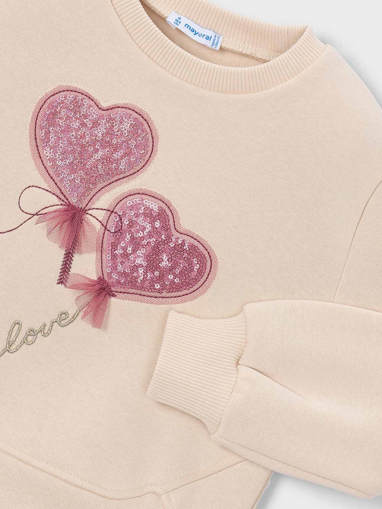 Sweatshirt com Aplicações