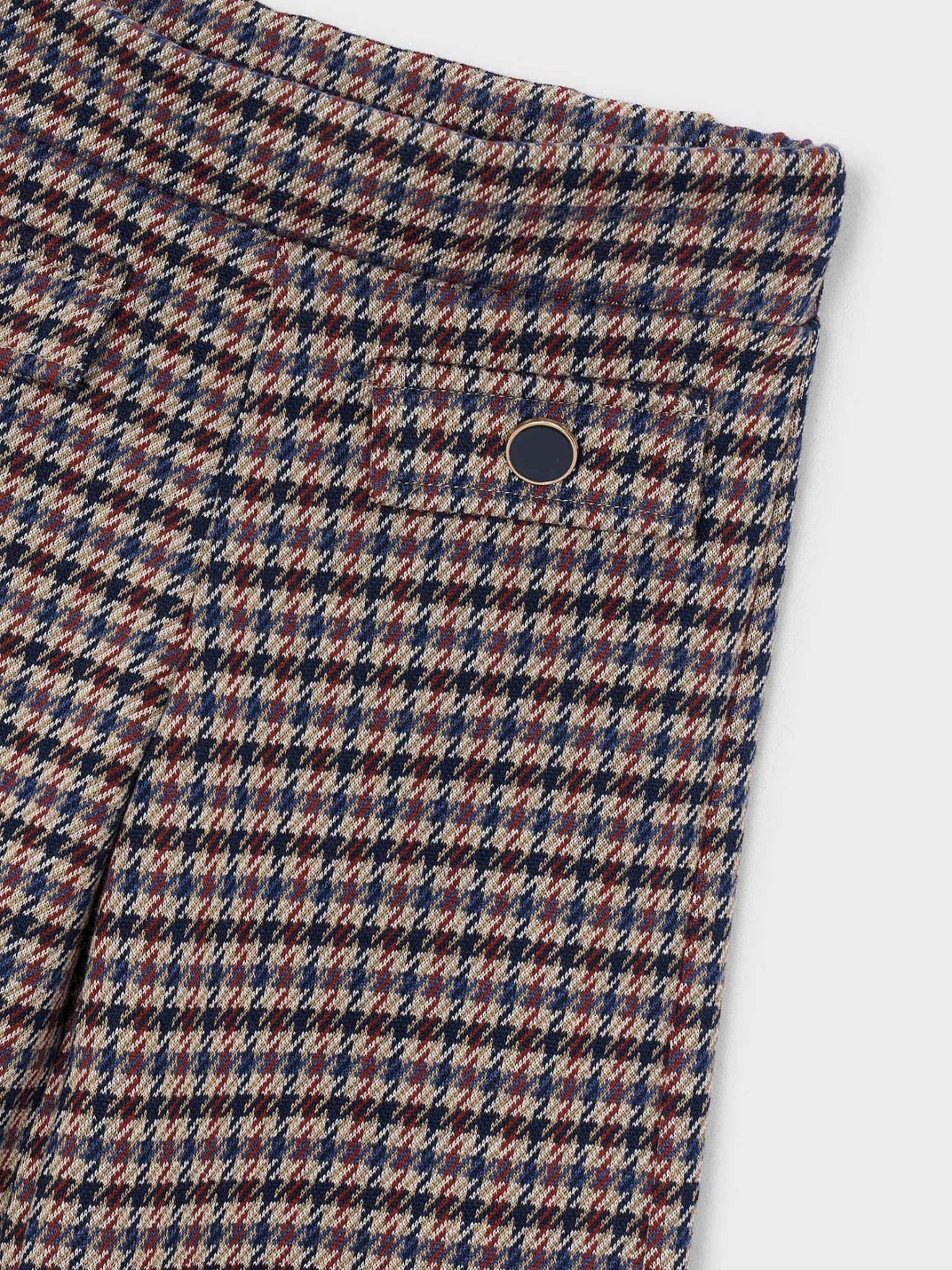 Calças em Jacquard