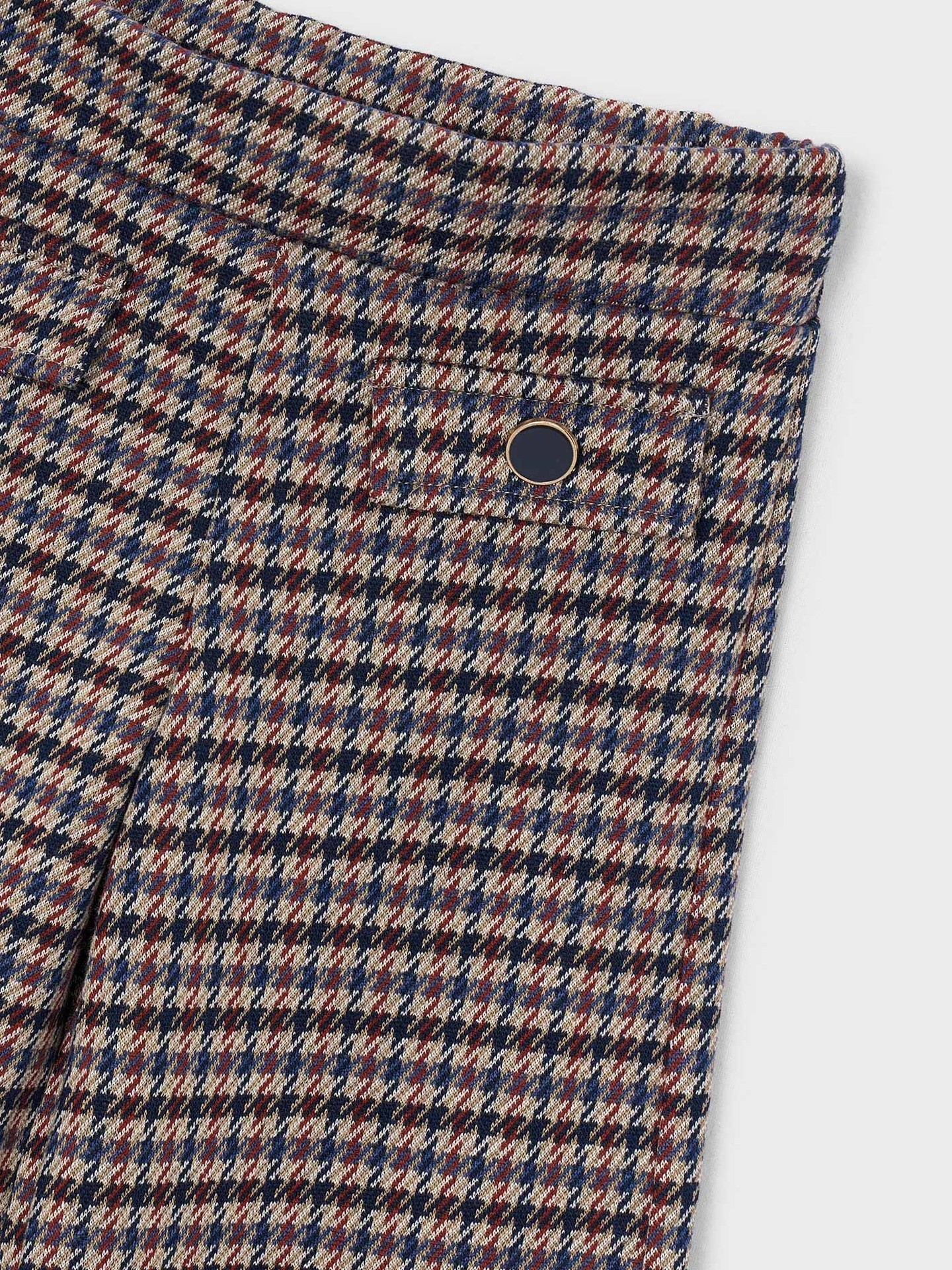 Calças em Jacquard