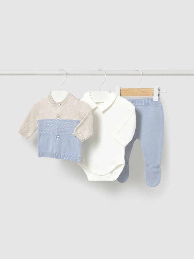 Conjunto de Bebé de Três Peças